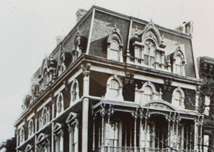 The NYYC rented rooms at the Leonard Jerome House in Manhattan, sharing space with other clubs including the Jockey Club